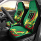 Senegal Football Pride Custom Car Seat Cover Les Lions de la Teranga