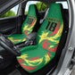 Senegal Football Pride Custom Car Seat Cover Les Lions de la Teranga