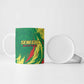Senegal Football Pride Custom Ceramic Mug Les Lions de la Teranga