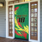 Senegal Football Pride Custom Door Cover Les Lions de la Teranga
