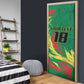 Senegal Football Pride Custom Door Cover Les Lions de la Teranga