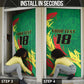 Senegal Football Pride Custom Door Cover Les Lions de la Teranga