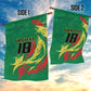 Senegal Football Pride Custom Garden Flag Les Lions de la Teranga