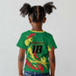 Senegal Football Pride Custom Kid T shirt Les Lions de la Teranga