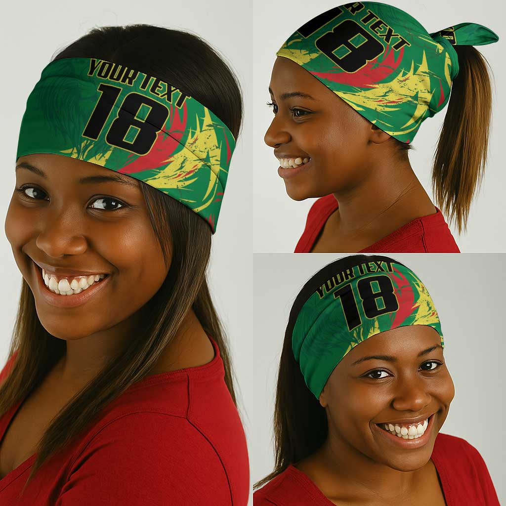 Senegal Football Pride Custom Neck Gaiter Les Lions de la Teranga