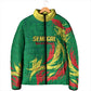 Senegal Football Pride Custom Padded Jacket Les Lions de la Teranga