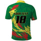 Senegal Football Pride Custom Polo Shirt Les Lions de la Teranga
