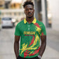 Senegal Football Pride Custom Polo Shirt Les Lions de la Teranga