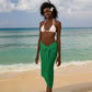 Senegal Football Pride Custom Sarong Les Lions de la Teranga