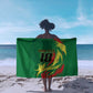 Senegal Football Pride Custom Sarong Les Lions de la Teranga