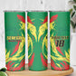 Senegal Football Pride Custom Skinny Tumbler Les Lions de la Teranga