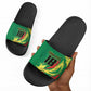 Senegal Football Pride Custom Slide Sandals Les Lions de la Teranga