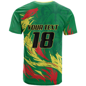 Senegal Football Pride Custom T shirt Les Lions de la Teranga