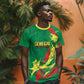 Senegal Football Pride Custom T shirt Les Lions de la Teranga
