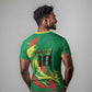 Senegal Football Pride Custom T shirt Les Lions de la Teranga