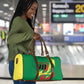 Senegal Football Pride Custom Travel Bag Les Lions de la Teranga