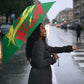 Senegal Football Pride Custom Umbrella Les Lions de la Teranga