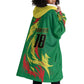 Senegal Football Pride Custom Wearable Blanket Hoodie Les Lions de la Teranga
