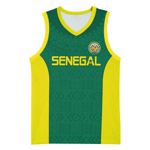 Senegal Football Custom Basketball Jersey Pride of African Champions