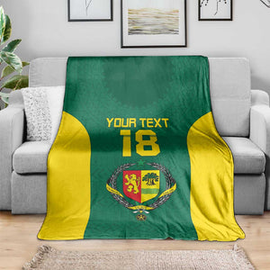 Senegal Football Custom Blanket Pride of African Champions