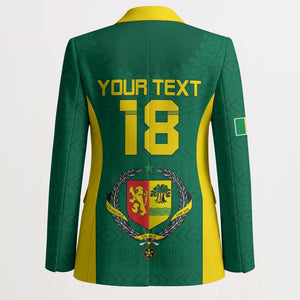 Senegal Football Custom Blazer Pride of African Champions