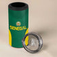 Senegal Football Custom 4 in 1 Can Cooler Tumbler Pride of African Champions