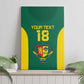 Senegal Football Custom Canvas Wall Art Pride of African Champions