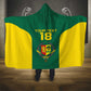 Senegal Football Custom Hooded Blanket Pride of African Champions