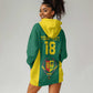 Senegal Football Custom Hoodie Dress Pride of African Champions