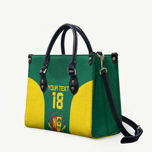 Senegal Football Custom Leather Bag Pride of African Champions
