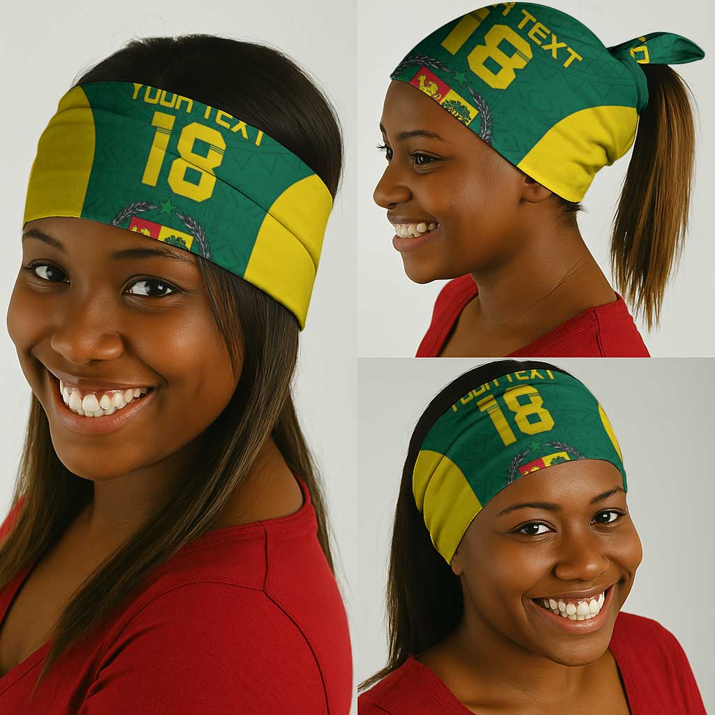 Senegal Football Custom Neck Gaiter Pride of African Champions