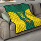 Senegal Football Custom Quilt Pride of African Champions