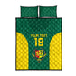 Senegal Football Custom Quilt Bed Set Pride of African Champions