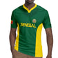 Senegal Football Custom Rugby Jersey Pride of African Champions