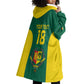 Senegal Football Custom Wearable Blanket Hoodie Pride of African Champions