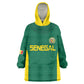 Senegal Football Custom Wearable Blanket Hoodie Pride of African Champions