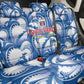 Football Cape Verde Blue Sharks Back Car Seat Cover Rise Again Island