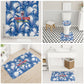 Football Cape Verde Blue Sharks Bathroom Set Rise Again Island