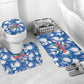 Football Cape Verde Blue Sharks Bathroom Set Rise Again Island