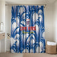Football Cape Verde Blue Sharks Bathroom Set Rise Again Island