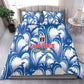 Football Cape Verde Blue Sharks Bedding Set Rise Again Island