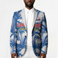 Custom Football Cape Verde Blue Sharks Blazer Rise Again Island