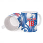 Custom Football Cape Verde Blue Sharks Ceramic Mug Rise Again Island