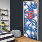 Custom Football Cape Verde Blue Sharks Door Cover Rise Again Island