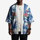 Custom Football Cape Verde Blue Sharks Kimono Rise Again Island