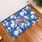 Football Cape Verde Blue Sharks Rubber Doormat Rise Again Island