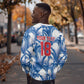 Custom Football Cape Verde Blue Sharks Sweatshirt Rise Again Island