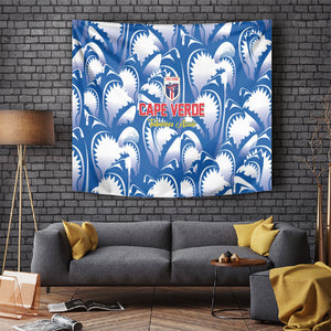 Football Cape Verde Blue Sharks Tapestry Rise Again Island
