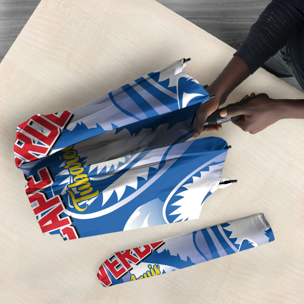 Football Cape Verde Blue Sharks Umbrella Rise Again Island