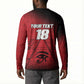 Custom Egypt Football Button Sweatshirt The Pharaohs Eye of Horus